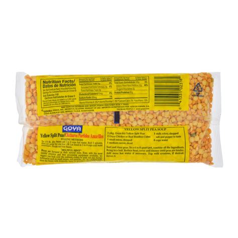 Goya Yellow Split Peas Dry RoomBox