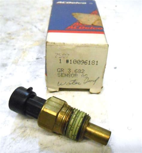 Ac Delco Coolant Temp Sensor Part No 10096181 Ebay