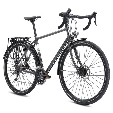 Fuji Bikes TOURING Disc LTD - Grey | Touring Bikes | BMO Bike Mailorder