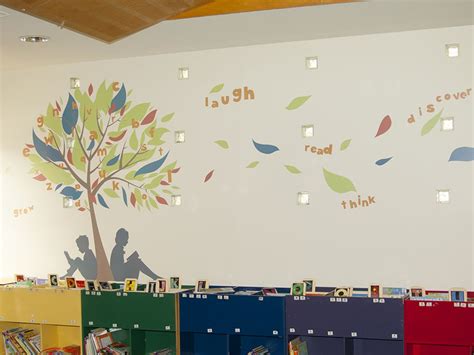 School Library Wall Murals - Mural Wall