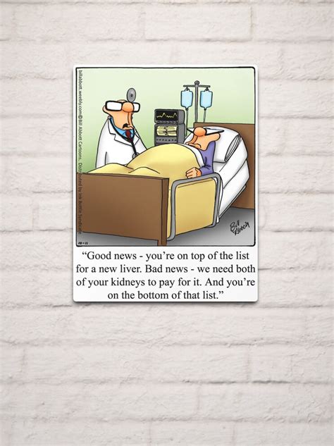 "Funny "Spectickles" Healthcare Cartoon" Metal Print for Sale by ...