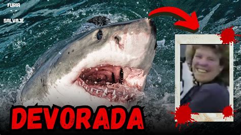 Esta Madre Fue Devorada Por La Mitad Por un Gran Tiburón Blanco Furia