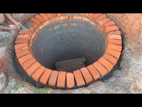 Circular Water Tank Brick Masonry And Chicken Wire Mesh Plastering