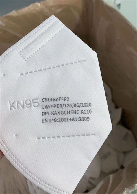 Disposable Non Woven 5Ply KN95 KN 95 FFP2 Respirator Protective Face