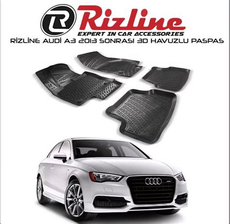 Rizline D Rubberen Matten Automatten Vloermatten Compatibel Met Audi