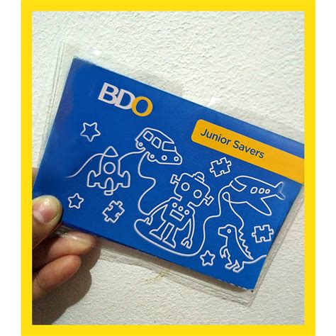 BDO JUNIOR SAVERS KABAYAN PASSBOOK CASE SIZE 13 3 Cm X 9 5 Cm For