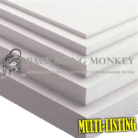 EXPANDED POLYSTYRENE FOAM Packing Sheets *All Sizes* £4.98 - PicClick UK