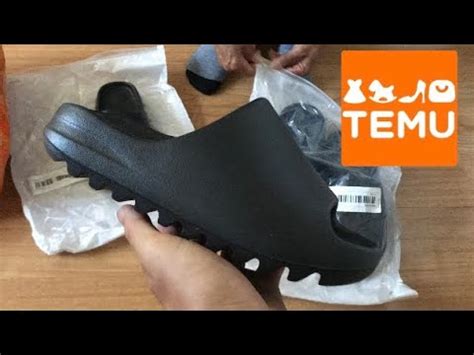 Temu Yeezy Slides Review YouTube