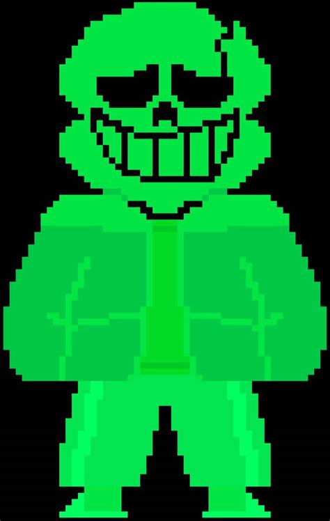 Green Sans (remade the sprite) by cotsuma on DeviantArt