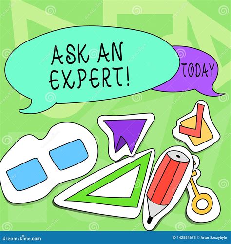 Conceptual Hand Writing Showing Ask An Expert Business Photo Text