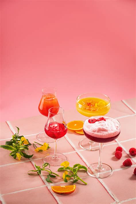 Pink Mood Beverages Behance