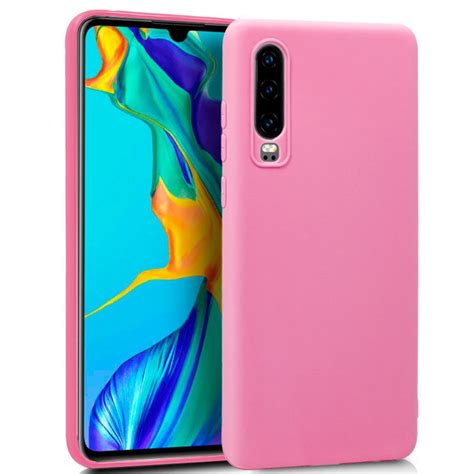 Cool Funda Silicona Rosa Para Huawei P30 PcComponentes