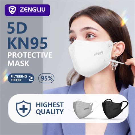 KN95 5D Protective Face Mask Medical Original Facemask Shields Original