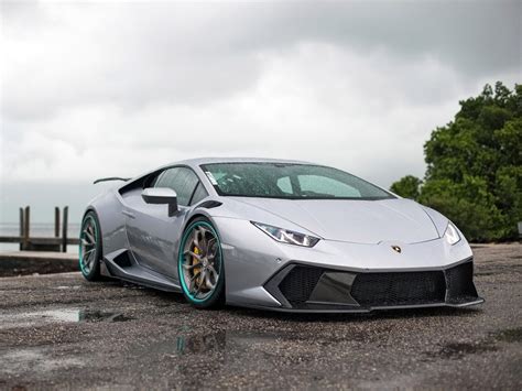 wallpaper lamborghini, huracan, vorsteiner, gray, side view HD : Widescreen : High Definition ...