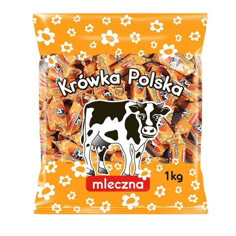 Jedność Krówka polska cukierki krówki mleczne 1kg