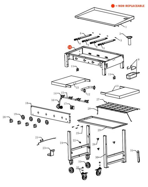 Nexgrill Parts Diagram