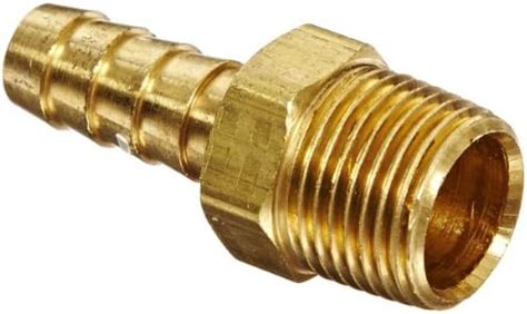 Amazon Sanpaint 2 Pack Brass Hose Fitting Adapter 3 8 Barb X 3