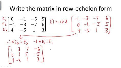 Writing Matrices And Solving Systems Example 4 Video Algebra