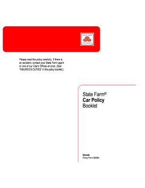 State Farm Declaration Page Sample Fill Online Printable Fillable