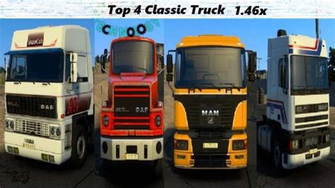 Ets Classic Truck Pack V Trucks Daf Man Mod F R