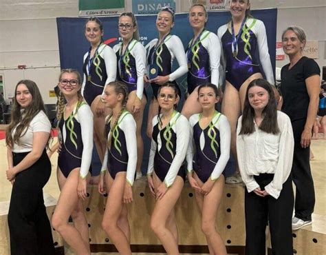 Gymnastique l équipe 14 ans et plus de Pontivy championne de Bretagne