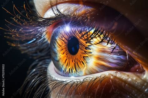 Human Cyborg AI Eye Science Eye Design Optic Nerve Lens Myopia