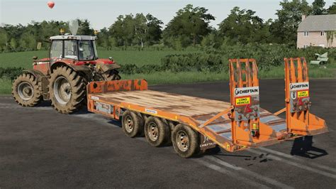 Chieftain Tri Axle Trailer V Fs Landwirtschafts Simulator