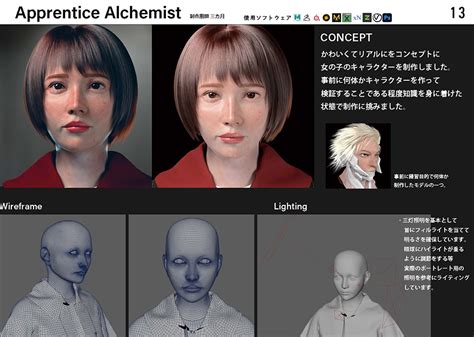 就職プレゼンテーション作品：cg映像分野『フォトリアル表現の限界を目指して』｜専門学校 Hal名古屋