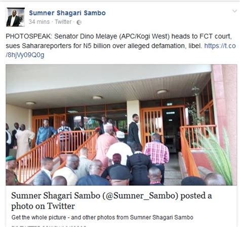 Dino Melaye Sues Sahara Reporters For N5billion Over Alleged Defamation ...