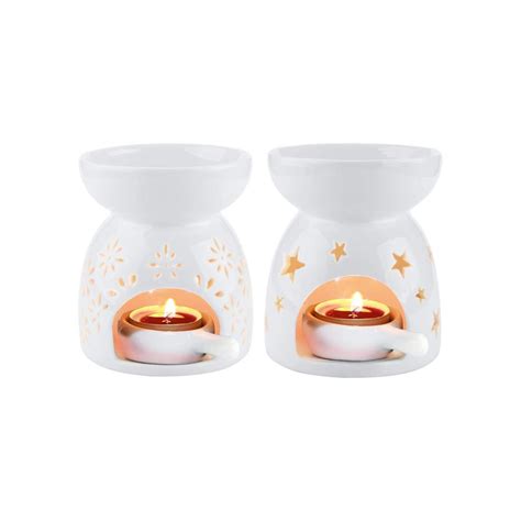 Ceramic Tealight Candle Holder Essential Aroma Diffuser Dongsheng