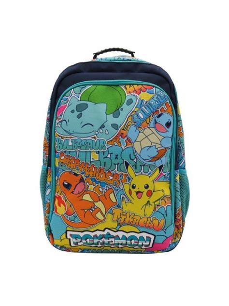 Mochila Pokémon Escolar Adaptable a Trolley Urban Colors 31x13x42 cm