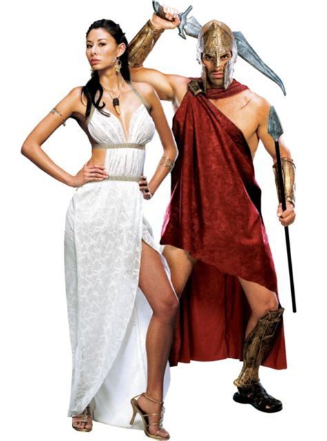 Queen Gorgo And Deluxe Spartan 300 Couples Costumes Tv Movie