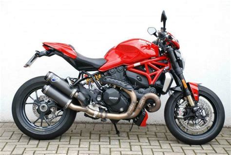 Ducati Monster 1200 R Fitted With Termignoni Exhausts In Alton