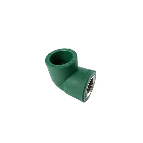 Cotovelo Joelho 90º PPR RF verde 25mm x 3 4 pol Zeus do Brasil