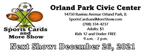 Sports Cards And More Show Sunday December 26 2021 Orland Park