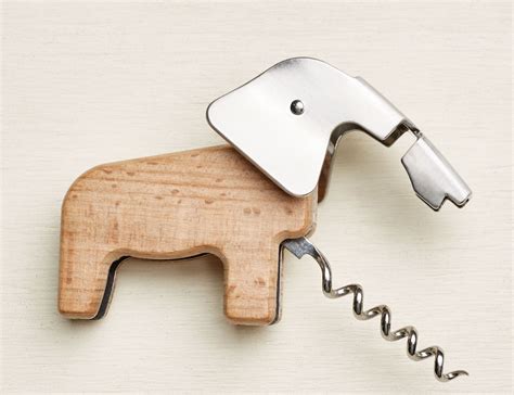 Elephant Corkscrew Bottle Opener Gadget Flow