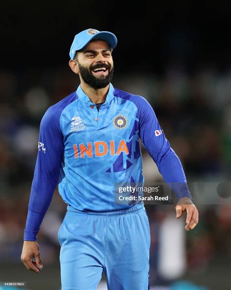 Virat Kohli Of India During The Icc Mens T20 World Cup Match Between