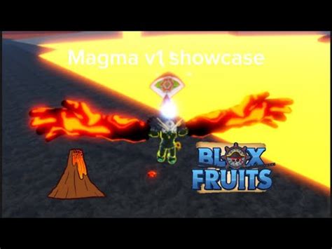 Magma V1 Showcase Blox Fruits YouTube