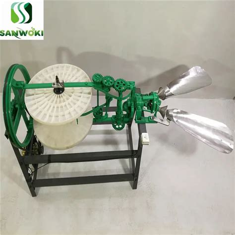 Semi Automatic Straw Rope Rolling Machine Straw Rope Making Machine