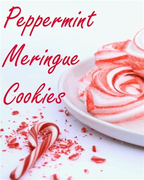 Peppermint Meringue Cookies Recipe In Katrina S Kitchen