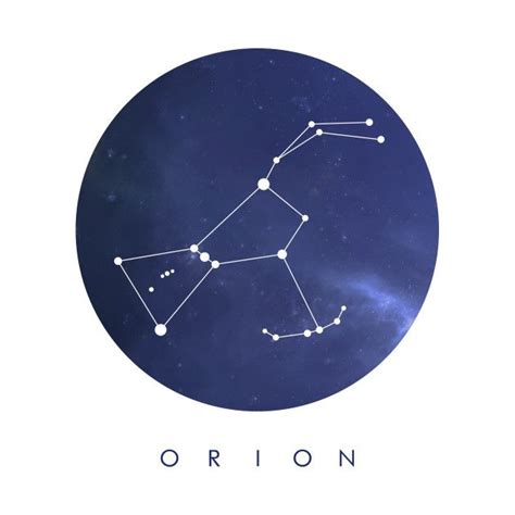 Orion Constellation by clothespin | Orion constellation, Orion tattoo, Constellations