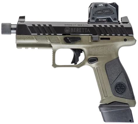 Pistolet BERETTA APX A1 Full Size TACTICAL cal 9x19 Armes catégorie B