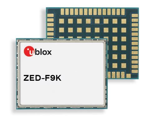 U Blox Zed F9k Offers Continuous Lane Accurate Positioning In All Environments Inside Unmanned