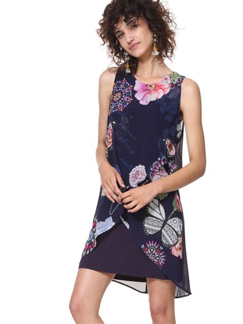 Desigual Dress Salma Swvwaq Dresses Loose Dress Spring Summer Dress