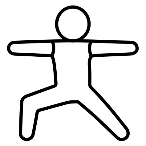 Gym Stretch Vector Icon 21653229 Vector Art At Vecteezy