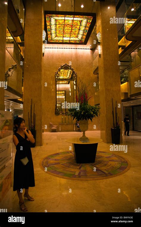 Interior kowloon regal hotel hong kong entrance hall inside hi-res ...