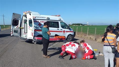 Mujer Resulta Lesionada Tras Ser Atropellada Sobre Carretera A Eldorado