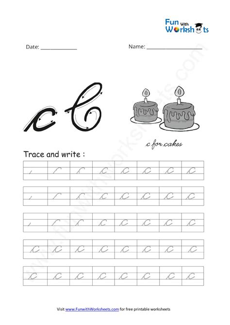 Cursive Numbers Worksheets