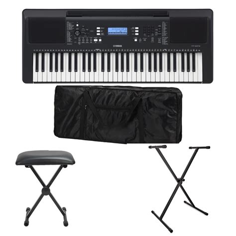 Yamaha Psr E373 Portable Keyboard Deluxe Bundle