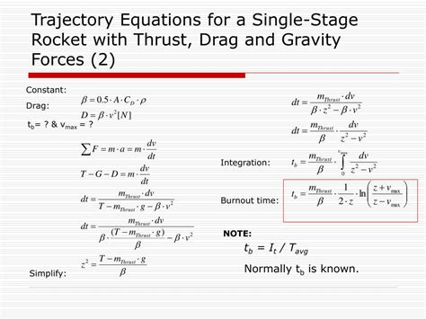 Ppt Rocket Trajectories Powerpoint Presentation Free Download Id731426